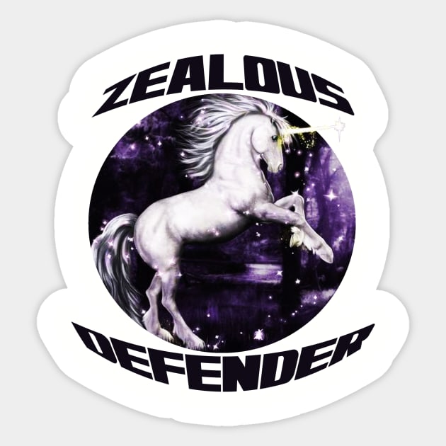 Zealous Defender Sticker by ericamhf86